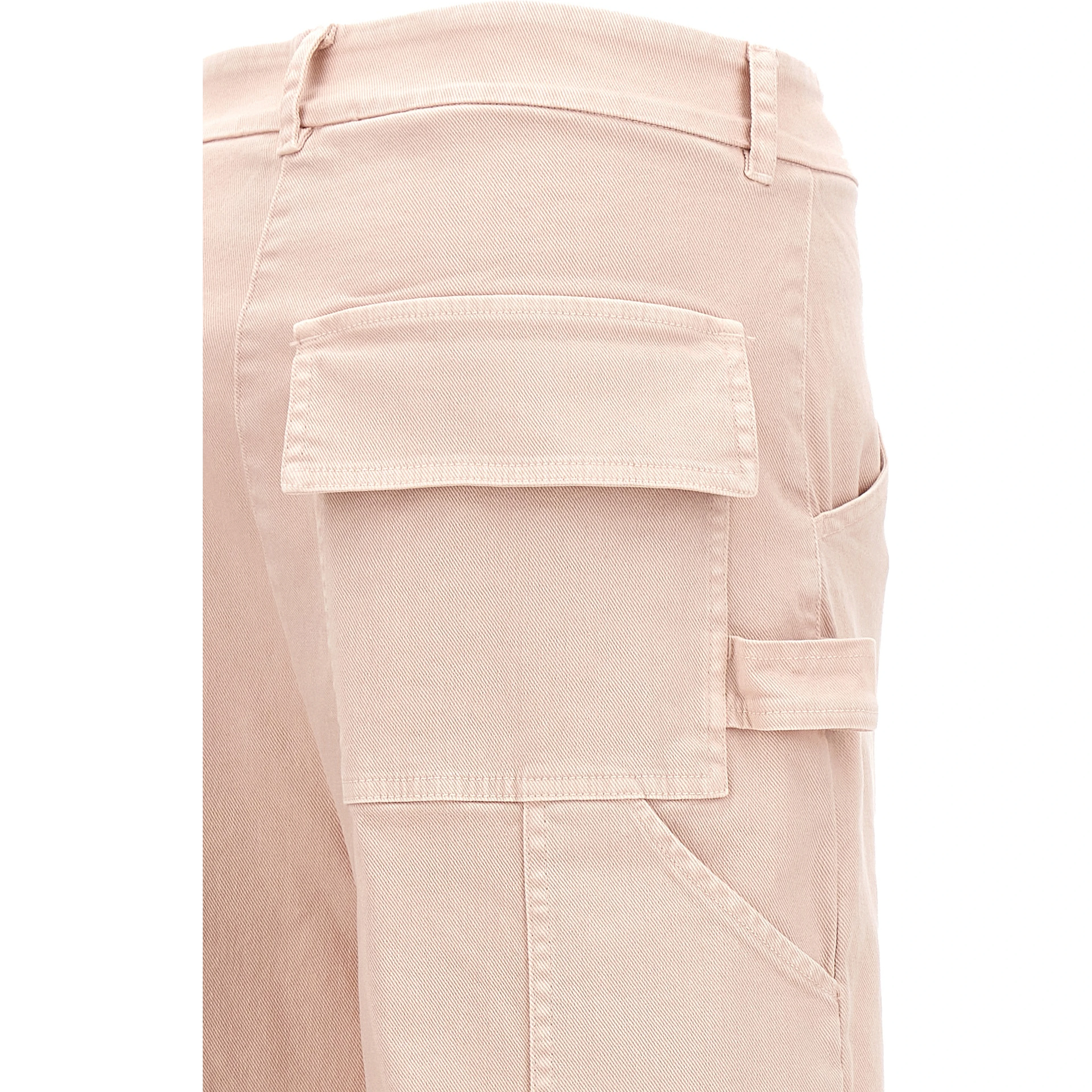 Multicolor Cotton Cargo Pants