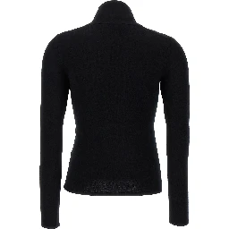 Black Viscose Cardigan