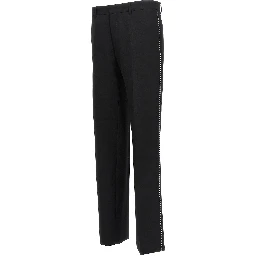 Black Virgin Wool Dress Pants