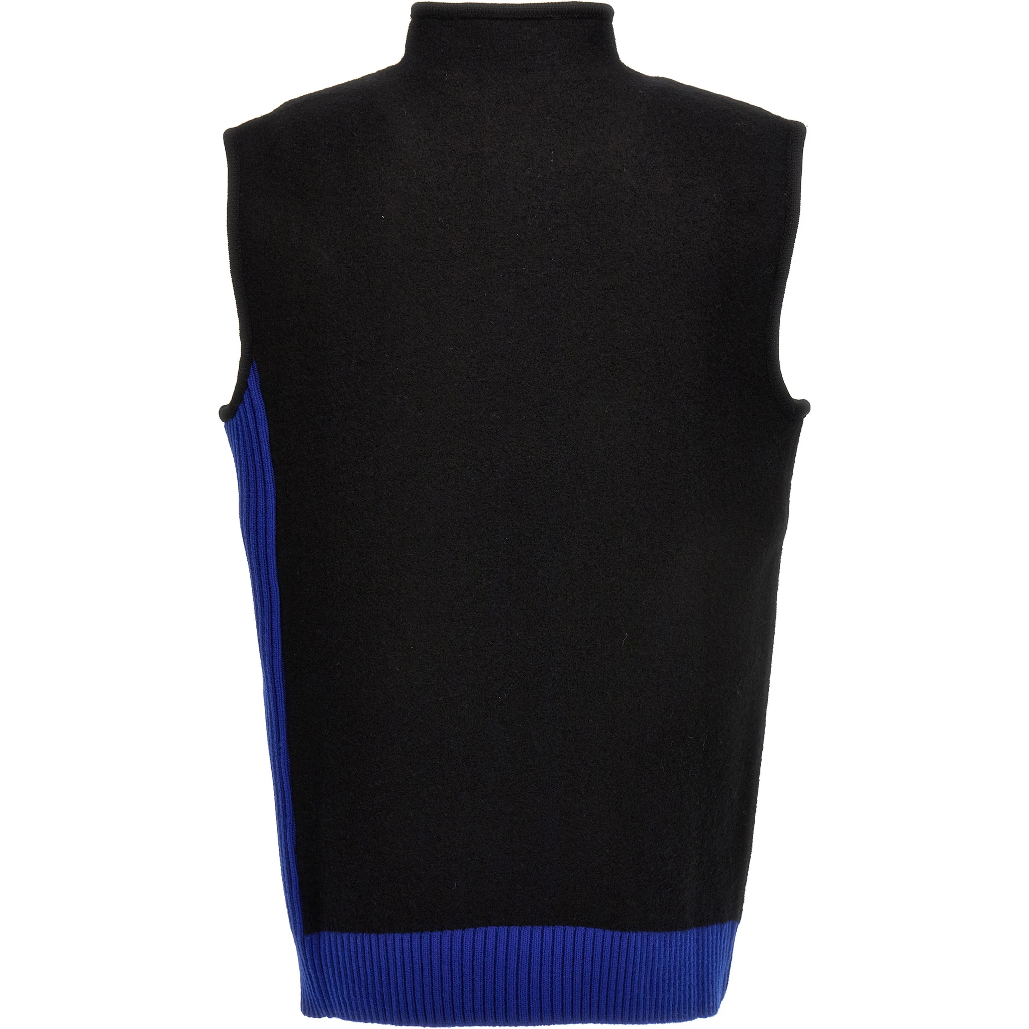 Multicolor Merino Wool Sleeveless Jacket