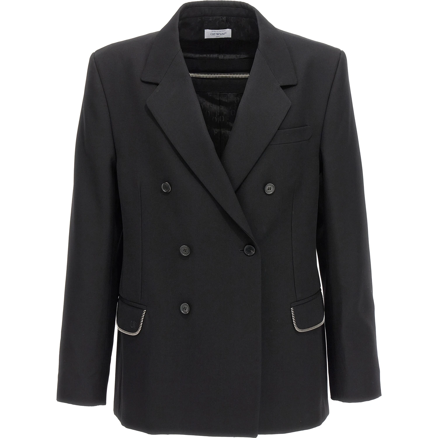 Black Virgin Wool Blazer