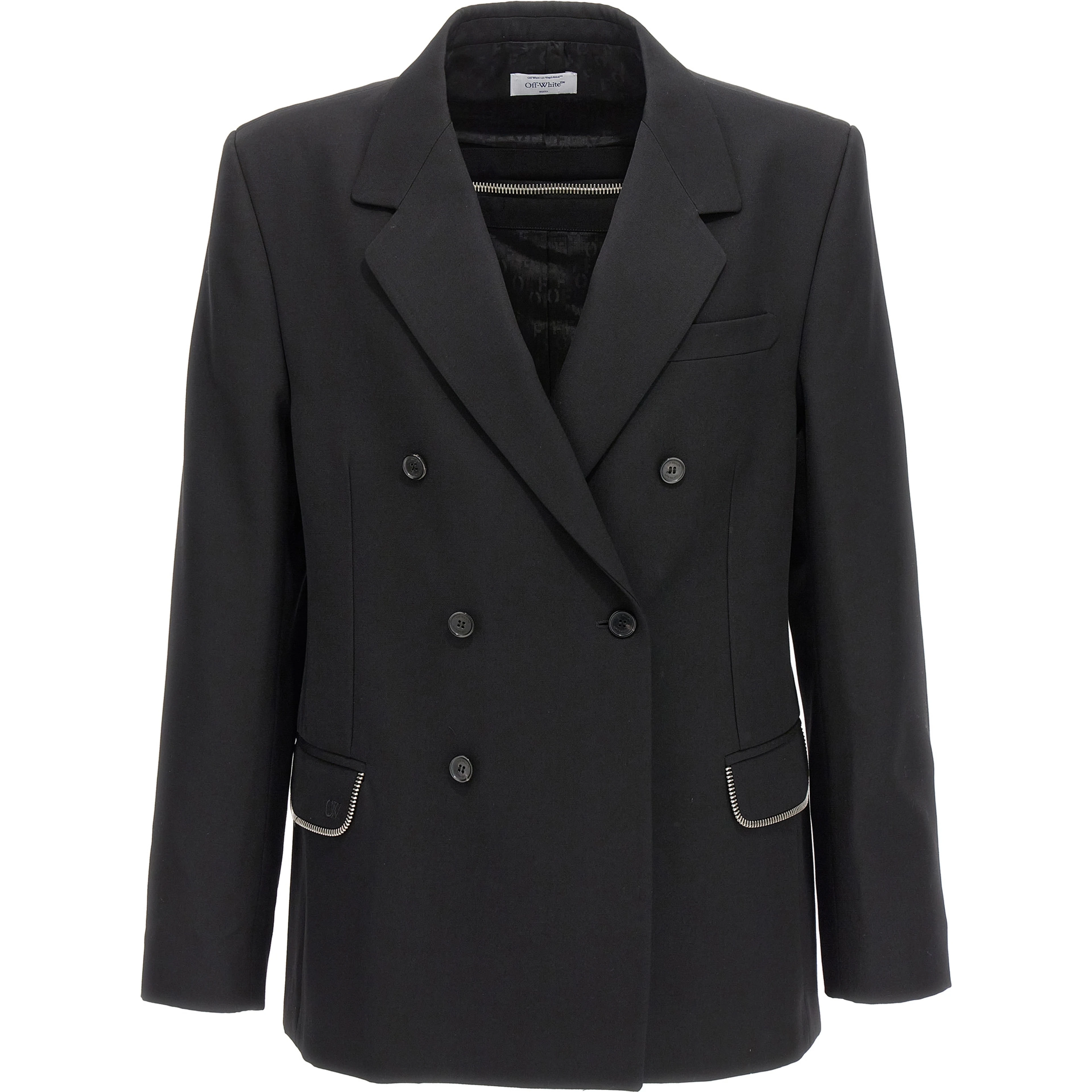 Black Virgin Wool Blazer