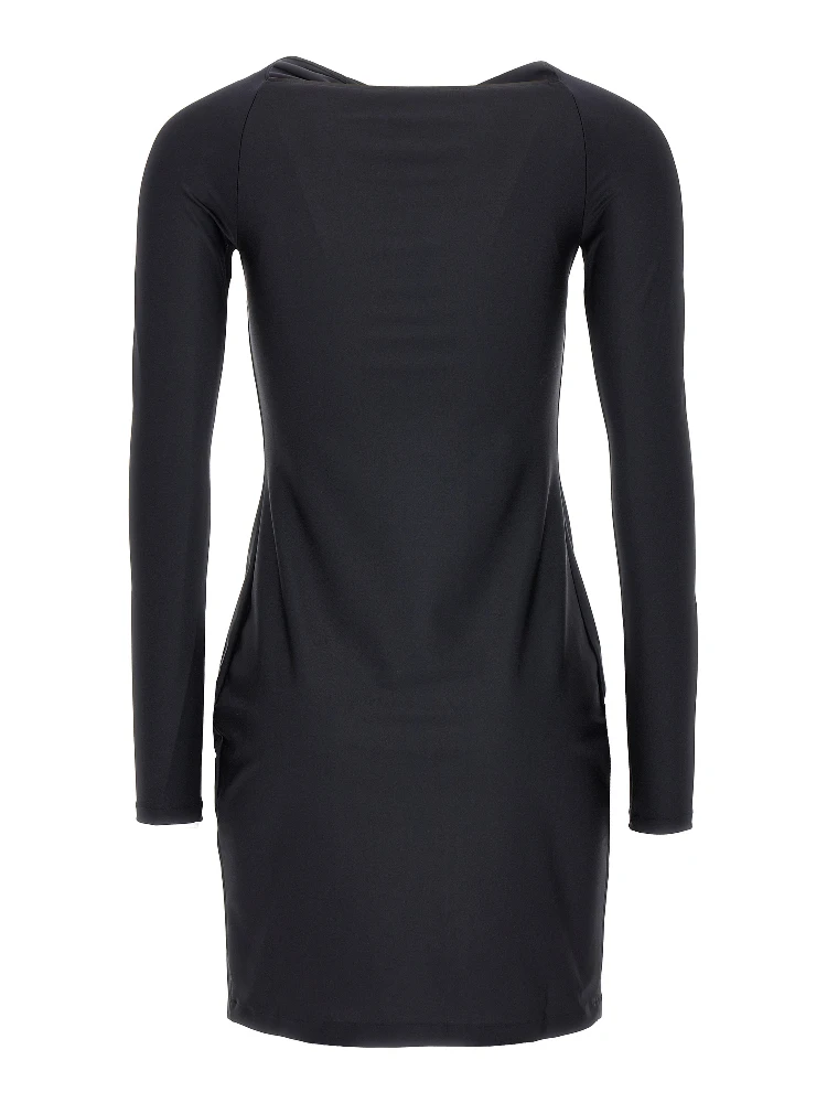Black Polyamide Short Dress alternative