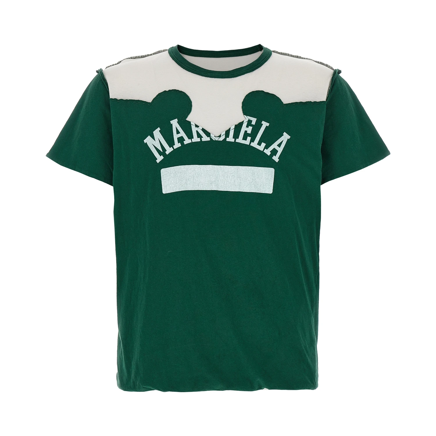 Bicolor Cotton T-Shirt
