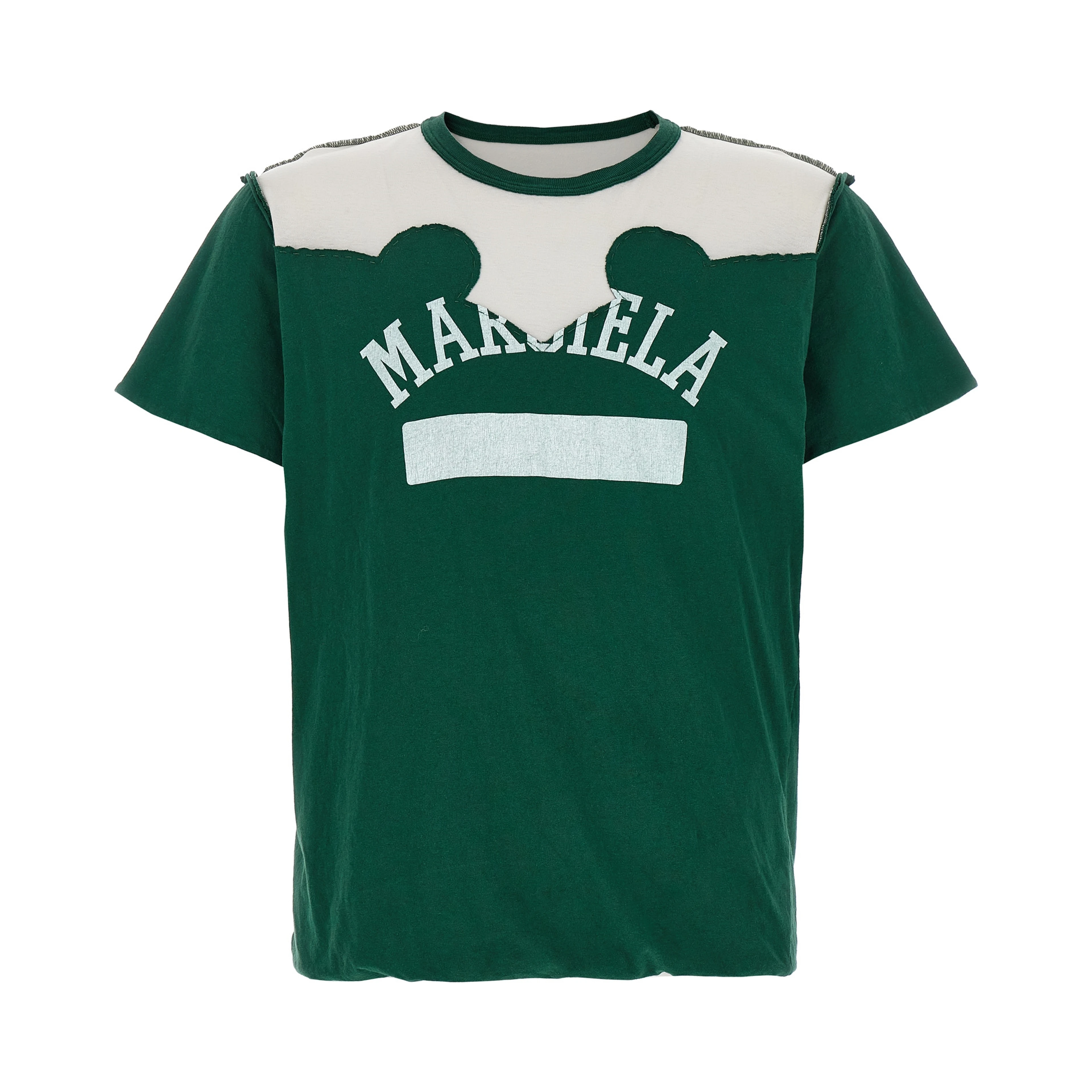 Bicolor Cotton T-Shirt