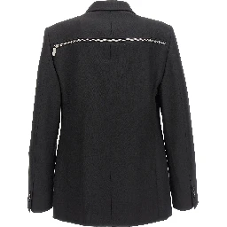 Black Virgin Wool Blazer
