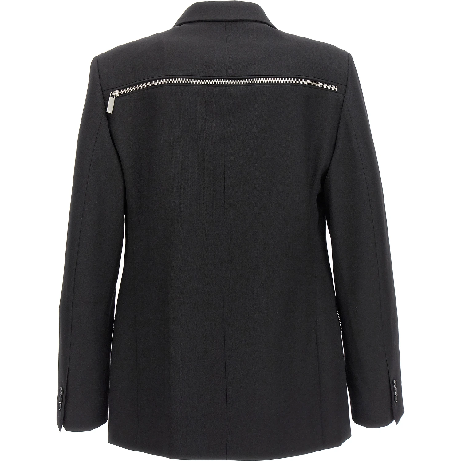 Black Virgin Wool Blazer