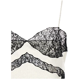 Bicolor Polyester Blouse