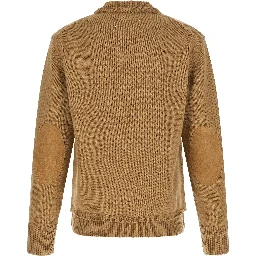 Beige Wool Cardigan