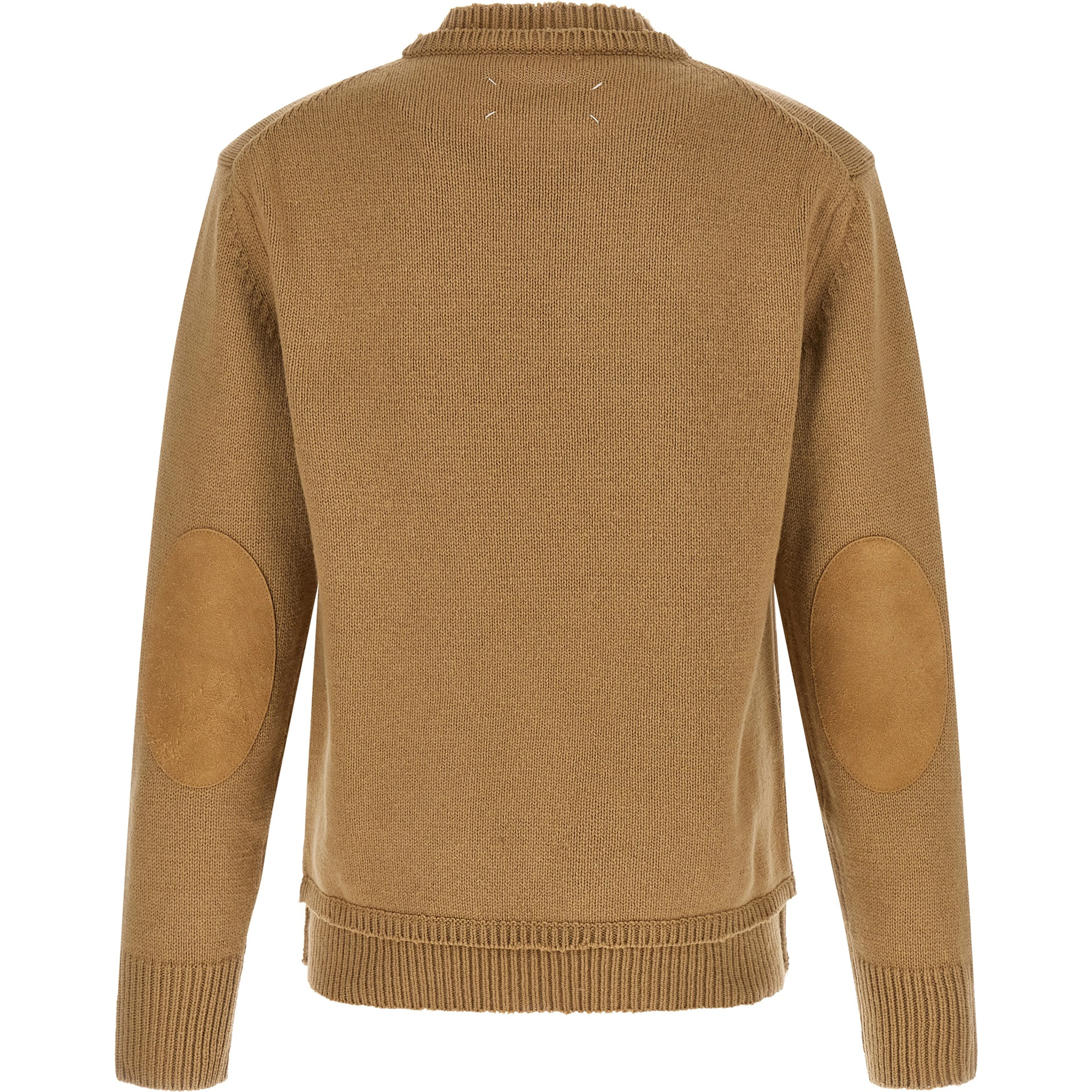 Beige Wool Cardigan