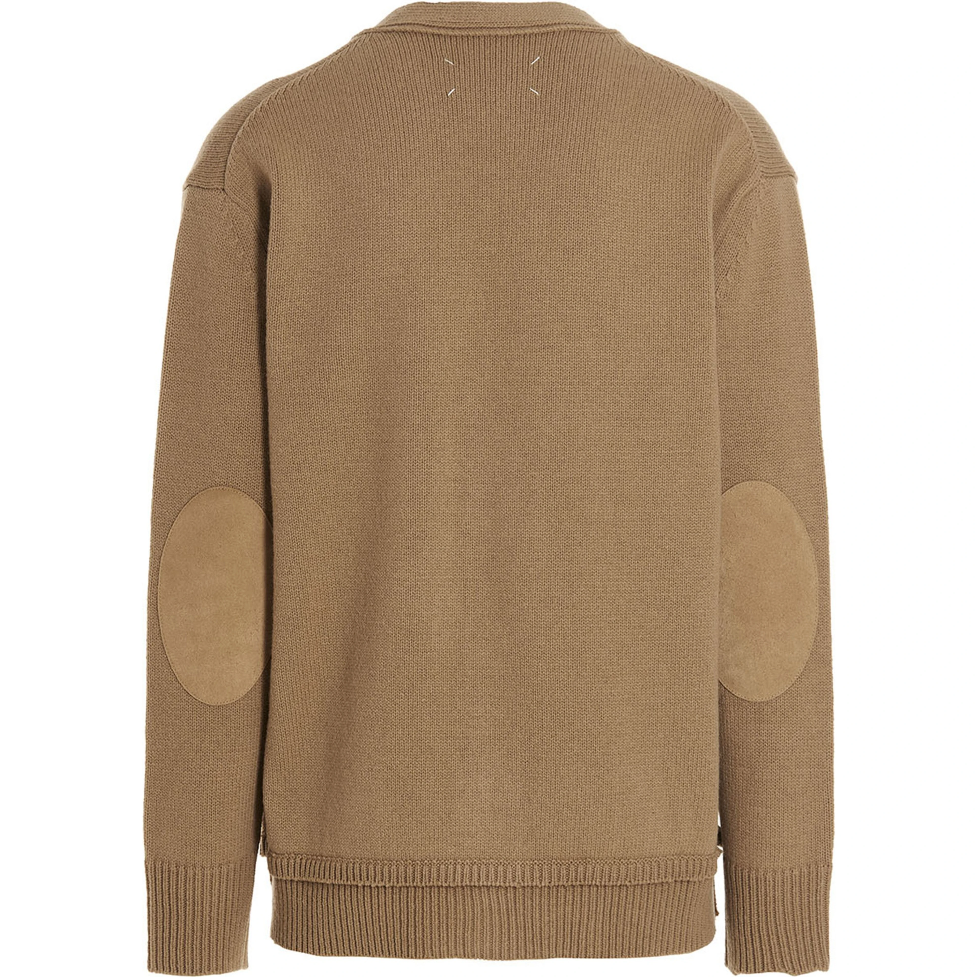 Beige Wool Cardigan