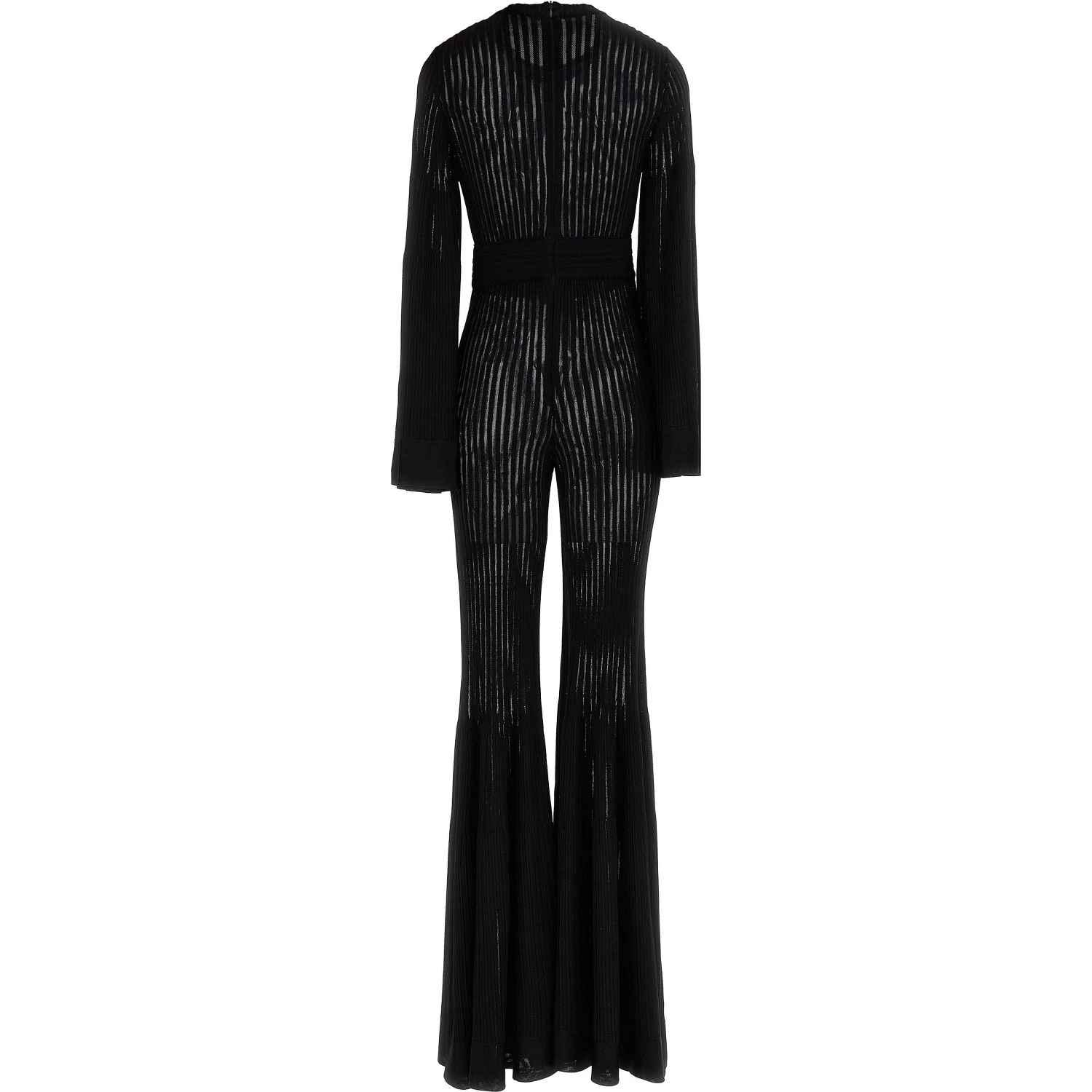 Black Viscose Jumpsuit