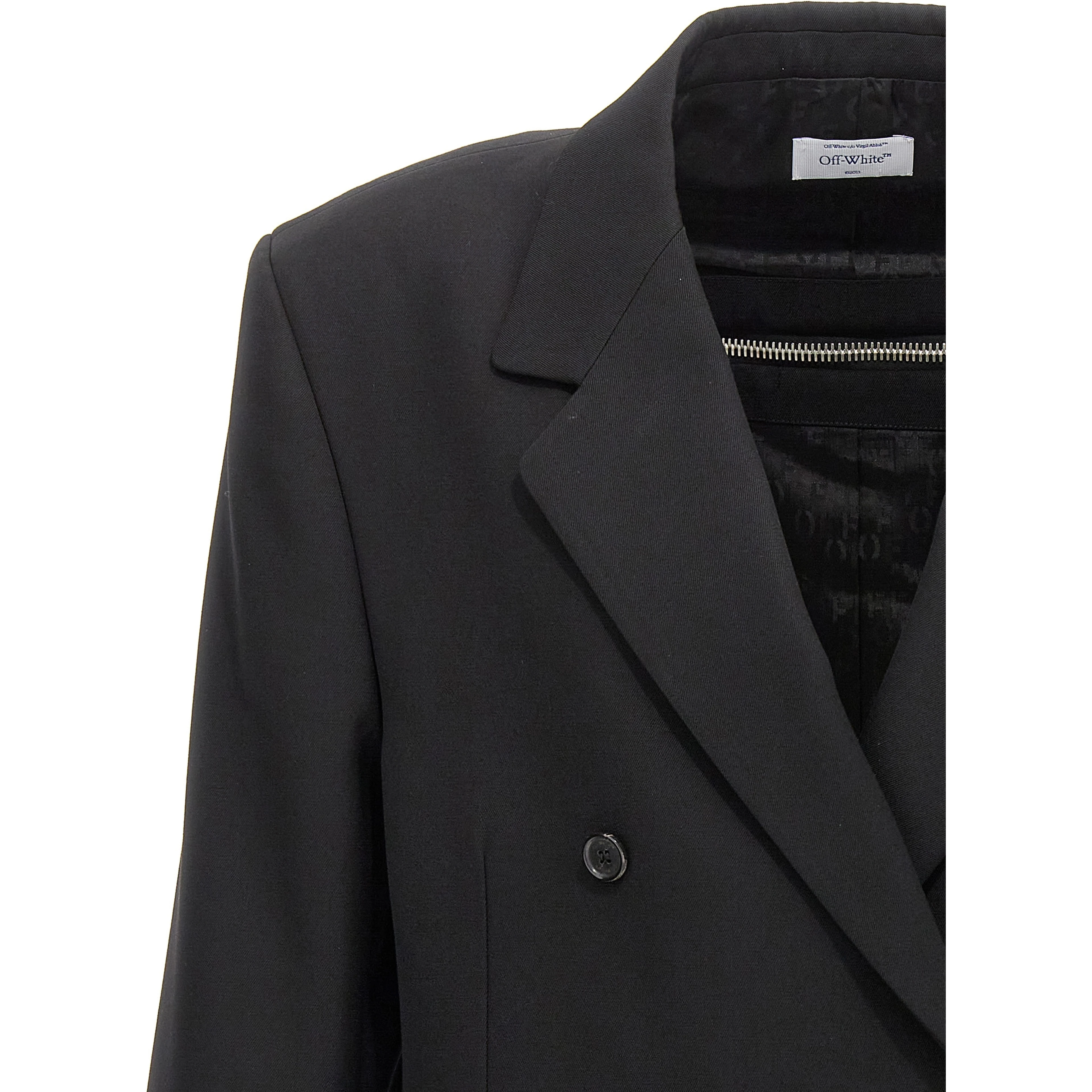 Black Virgin Wool Blazer
