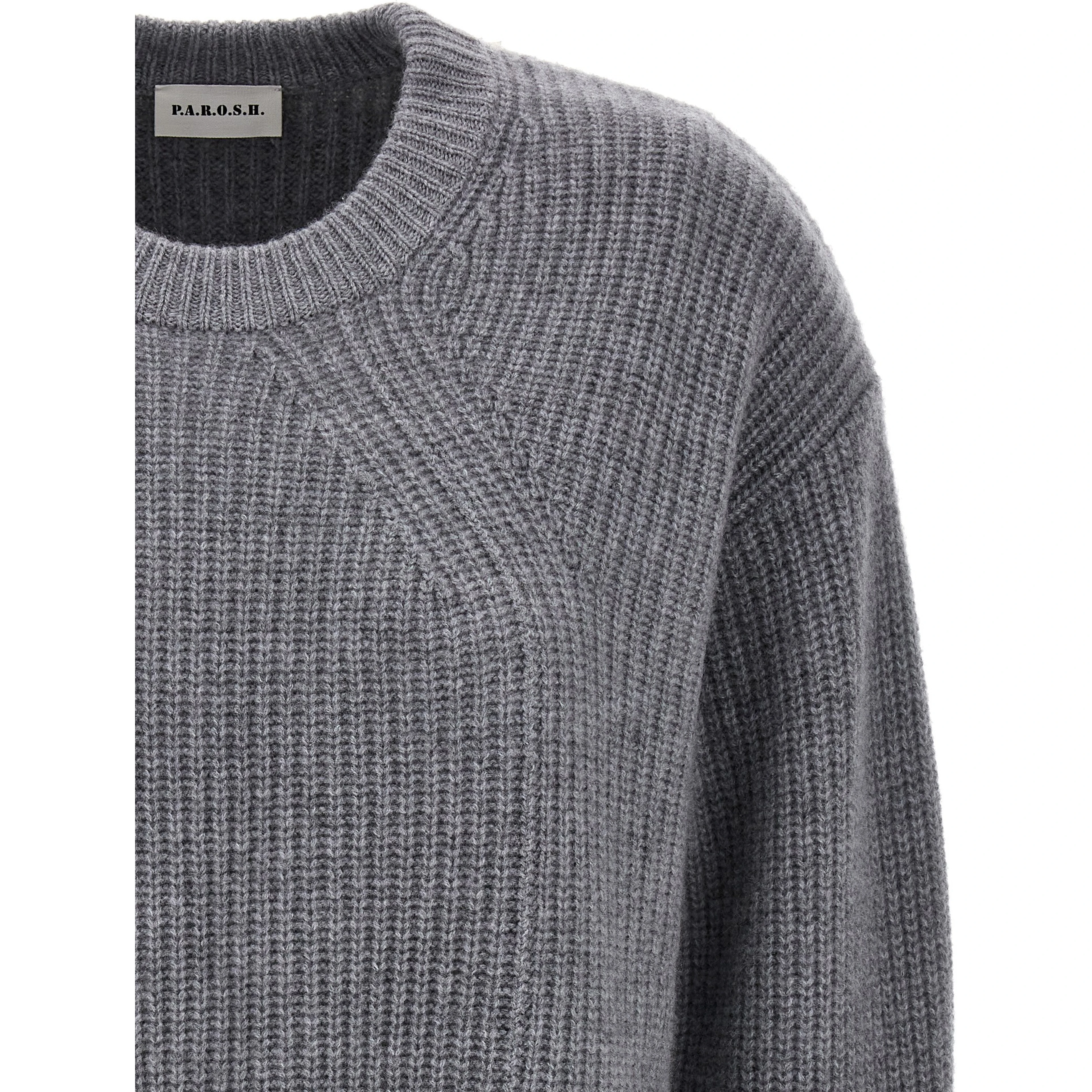 Gray Cashmere Cardigan