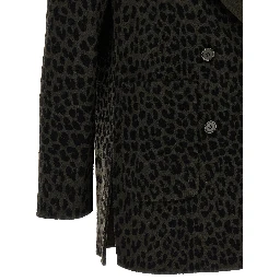 Bicolor Wool Blazer