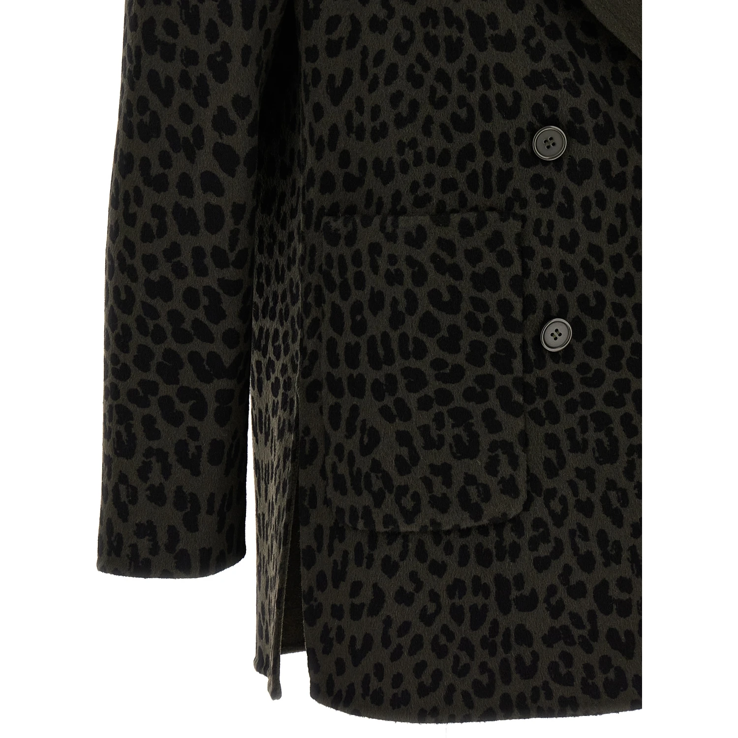 Bicolor Wool Blazer