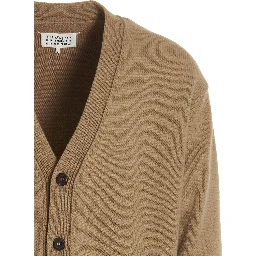 Beige Wool Cardigan