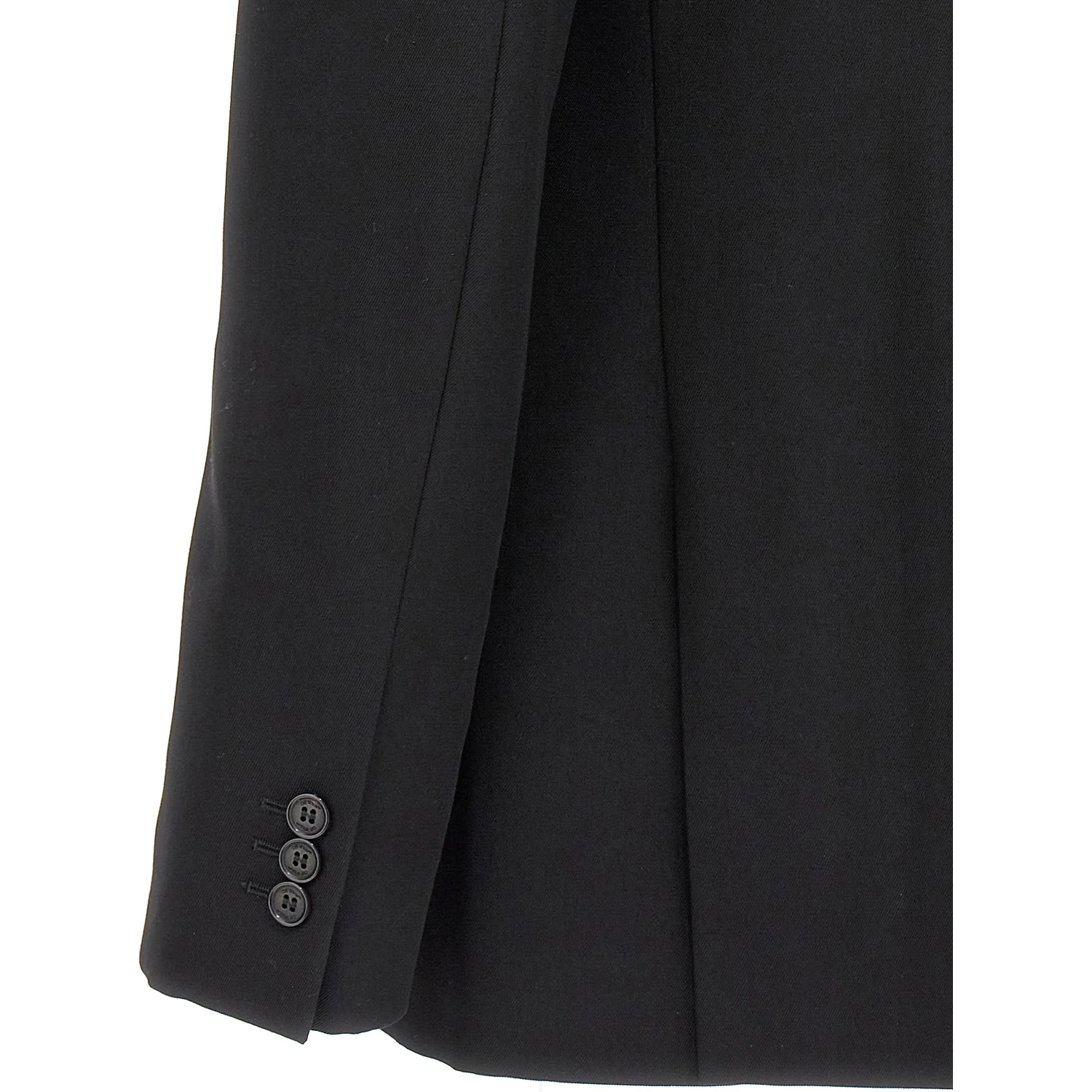 Black Virgin Wool Blazer