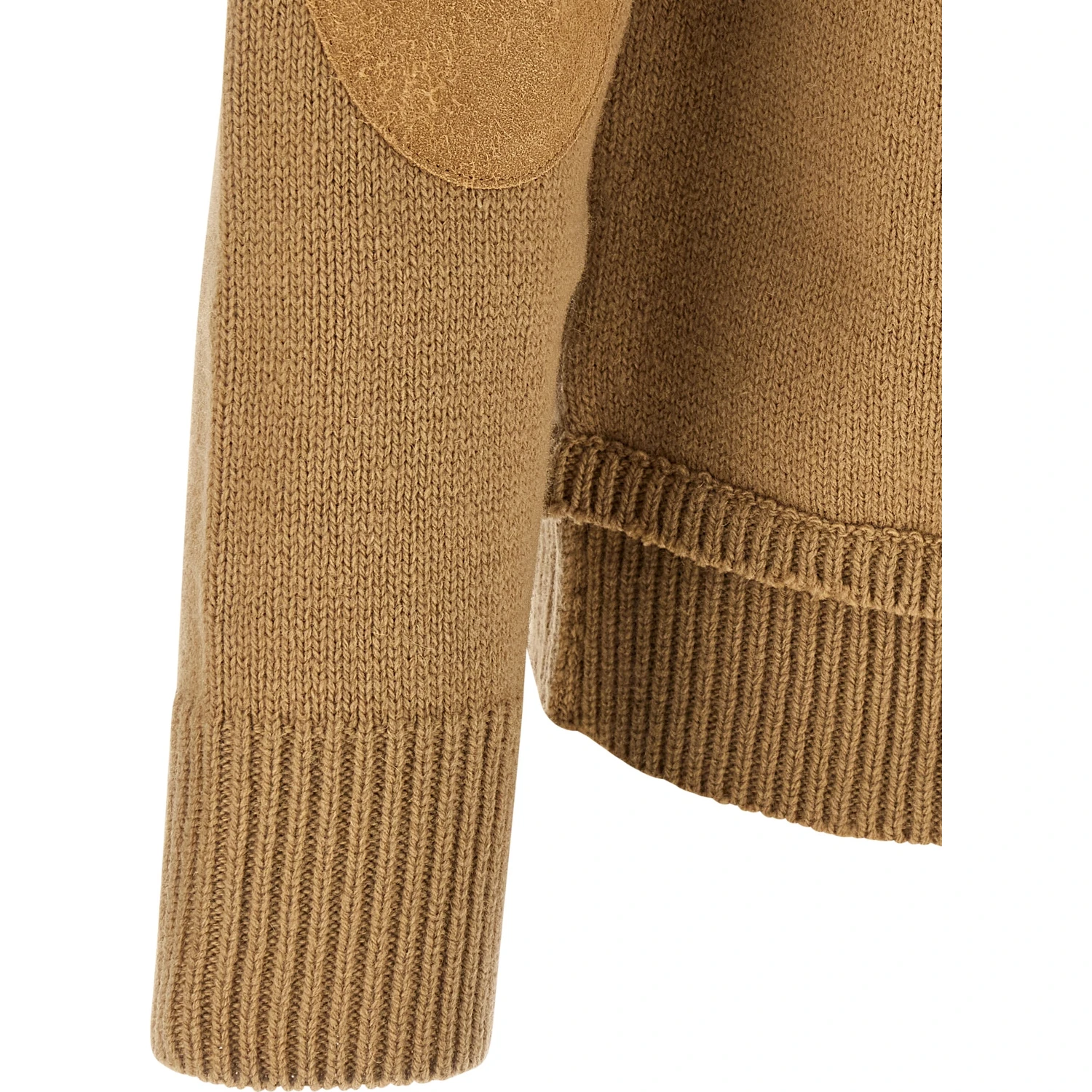 Beige Wool Cardigan