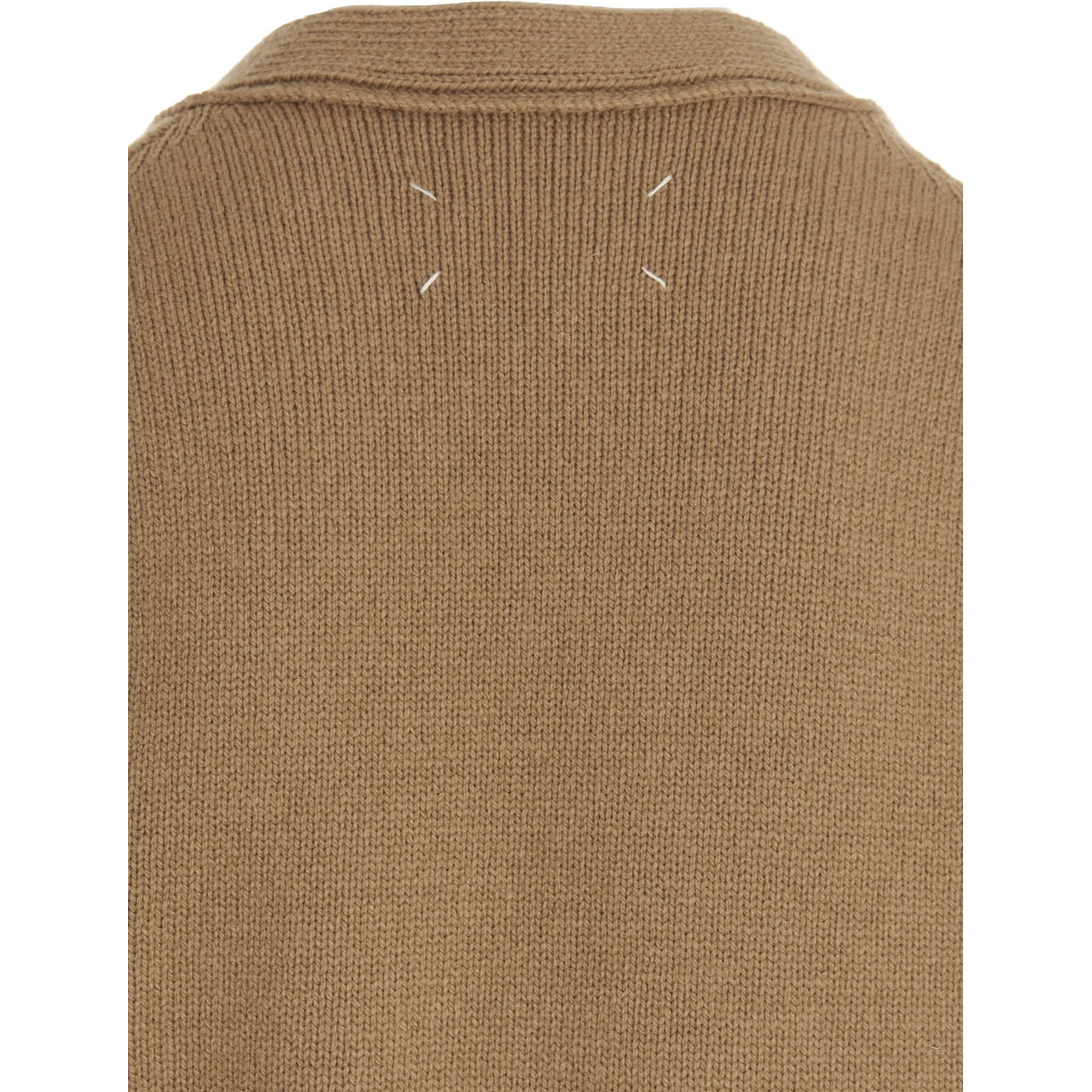 Beige Wool Cardigan