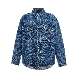 Blue Cotton Denim Jacket