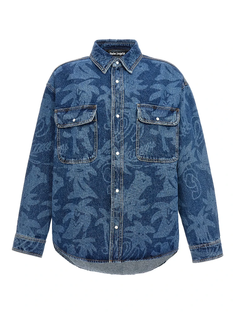 Blue Cotton Denim Jacket
