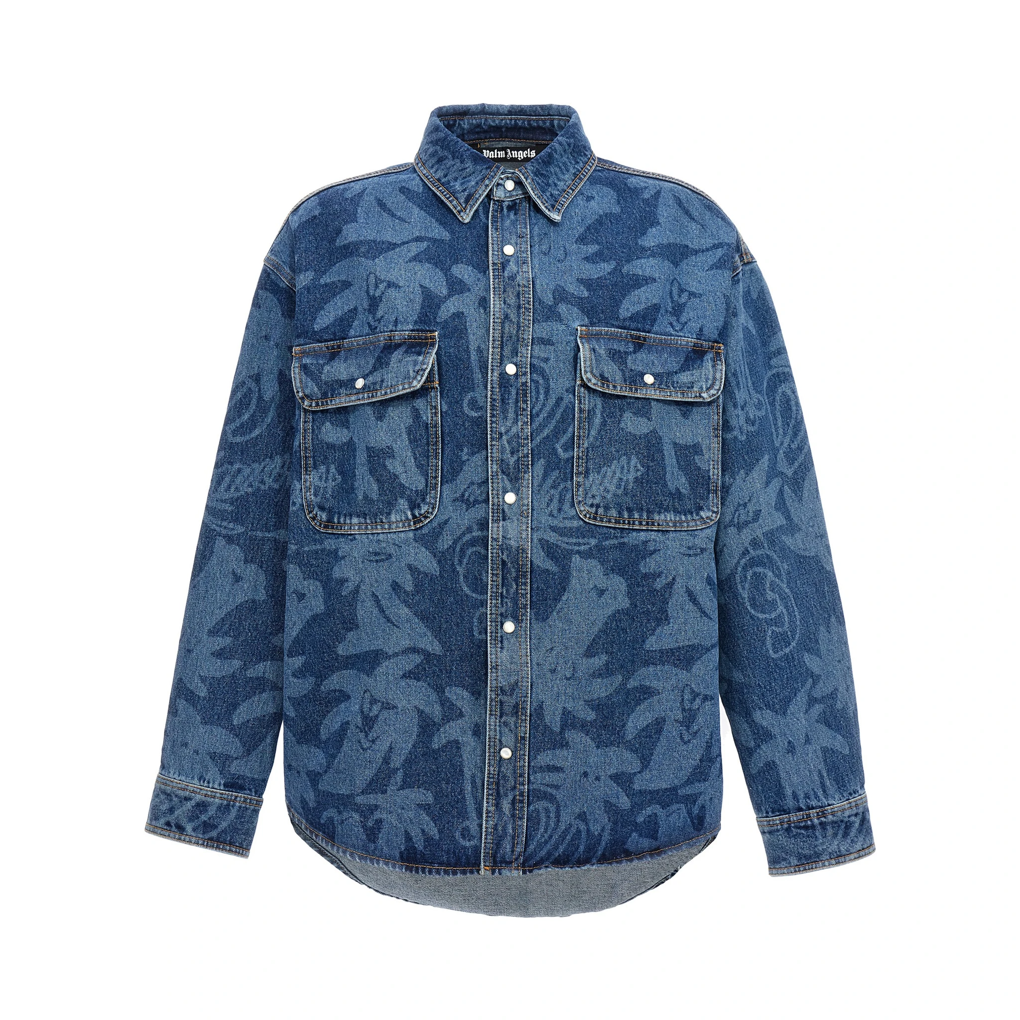 Blue Cotton Denim Jacket