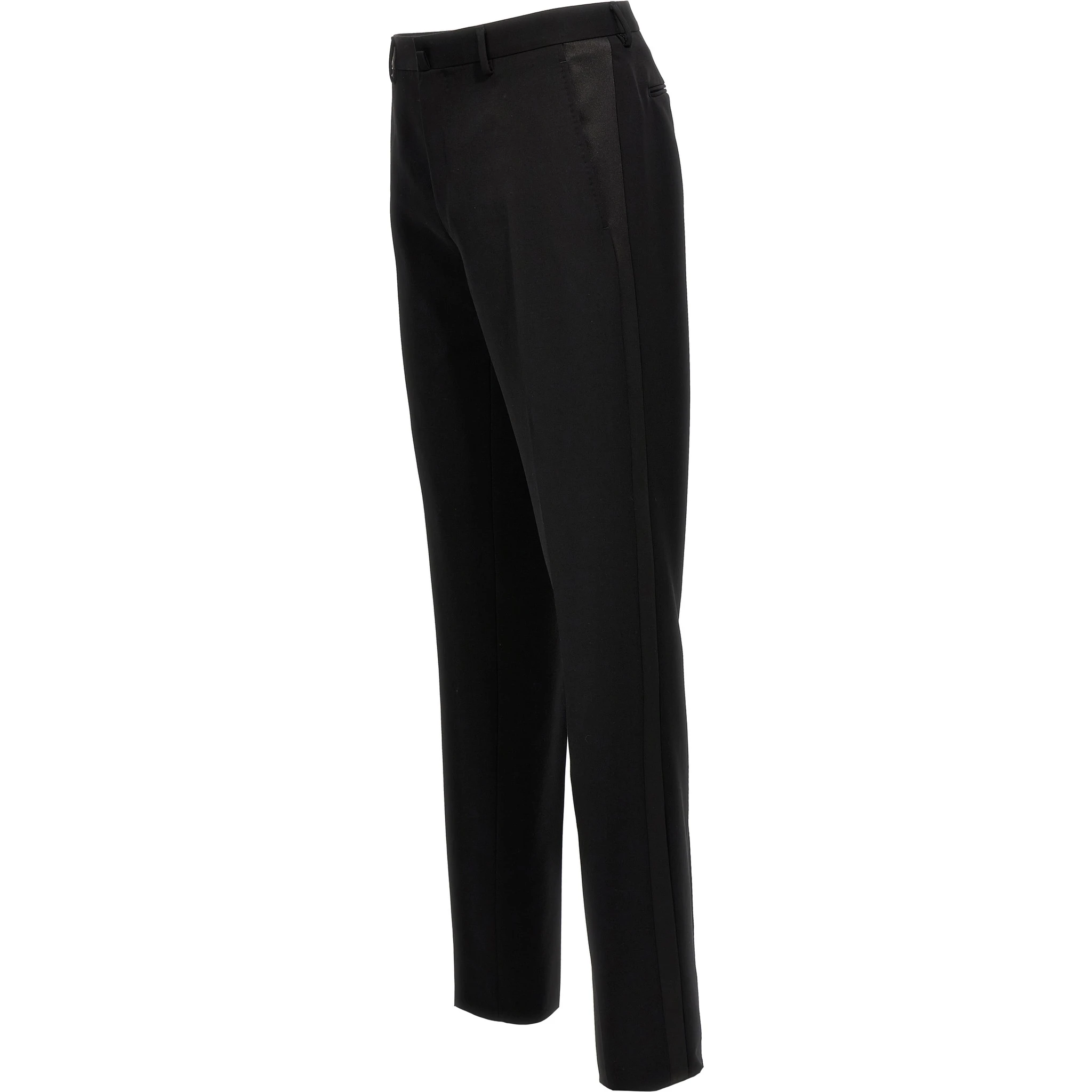 Black Wool Dress Pants