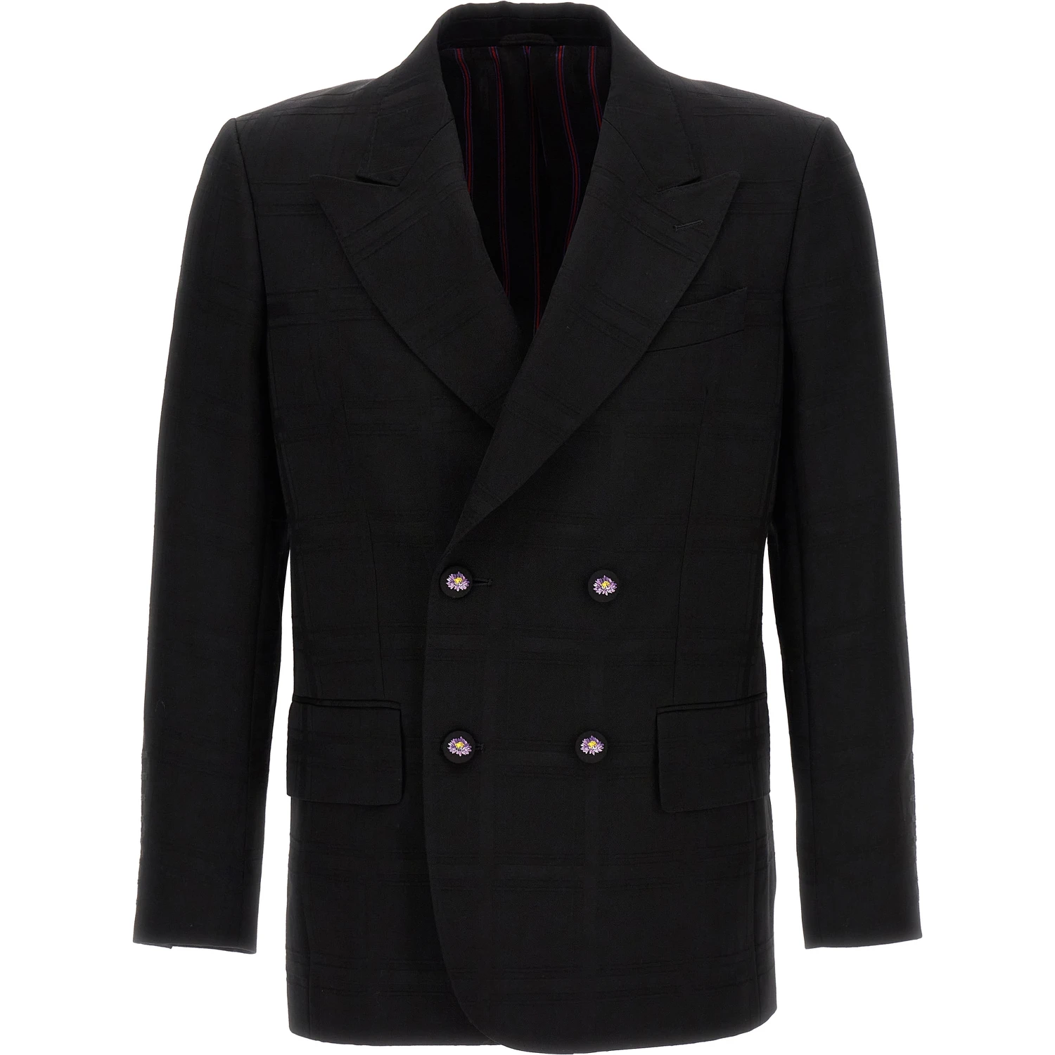 Black Virgin Wool Blazer