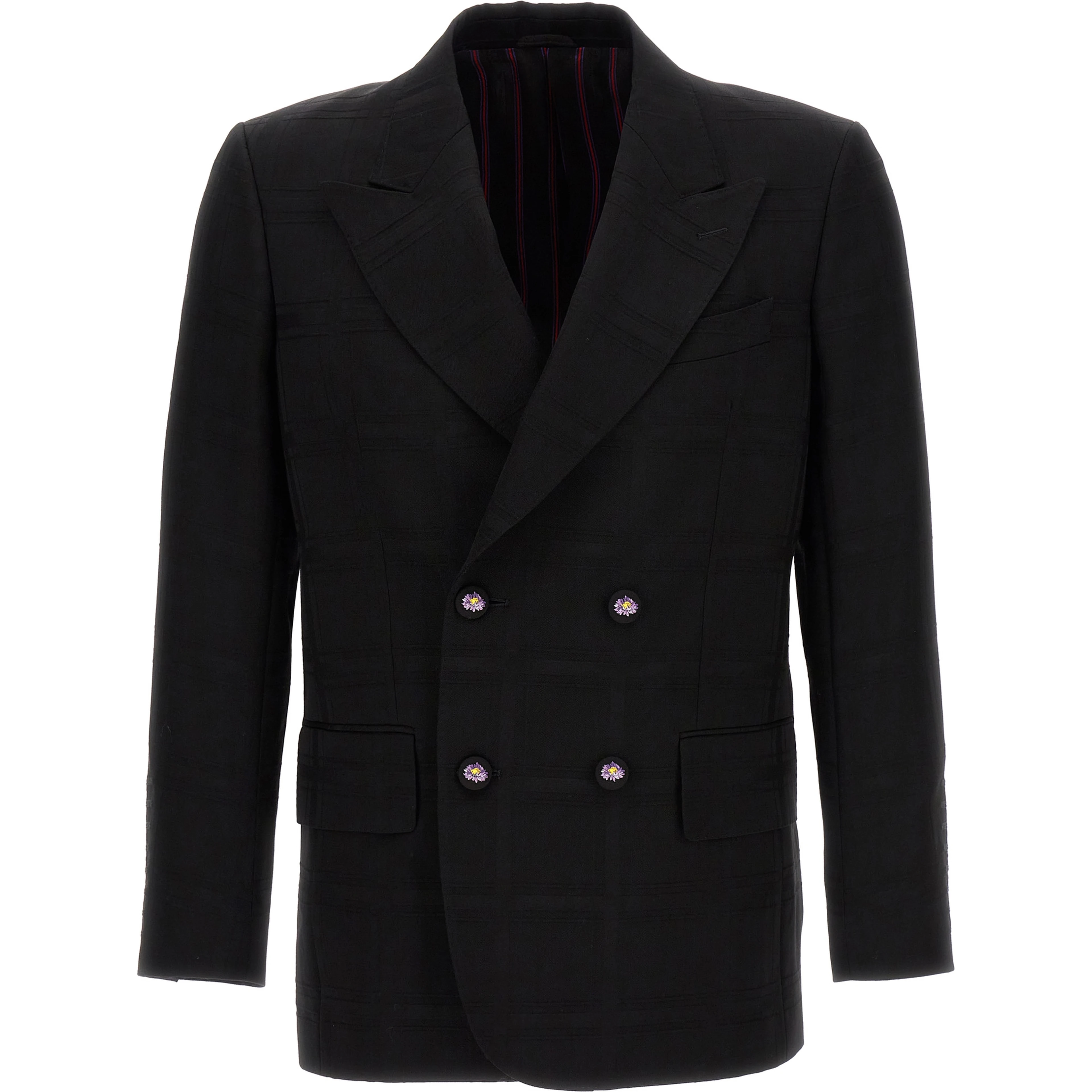 Black Virgin Wool Blazer