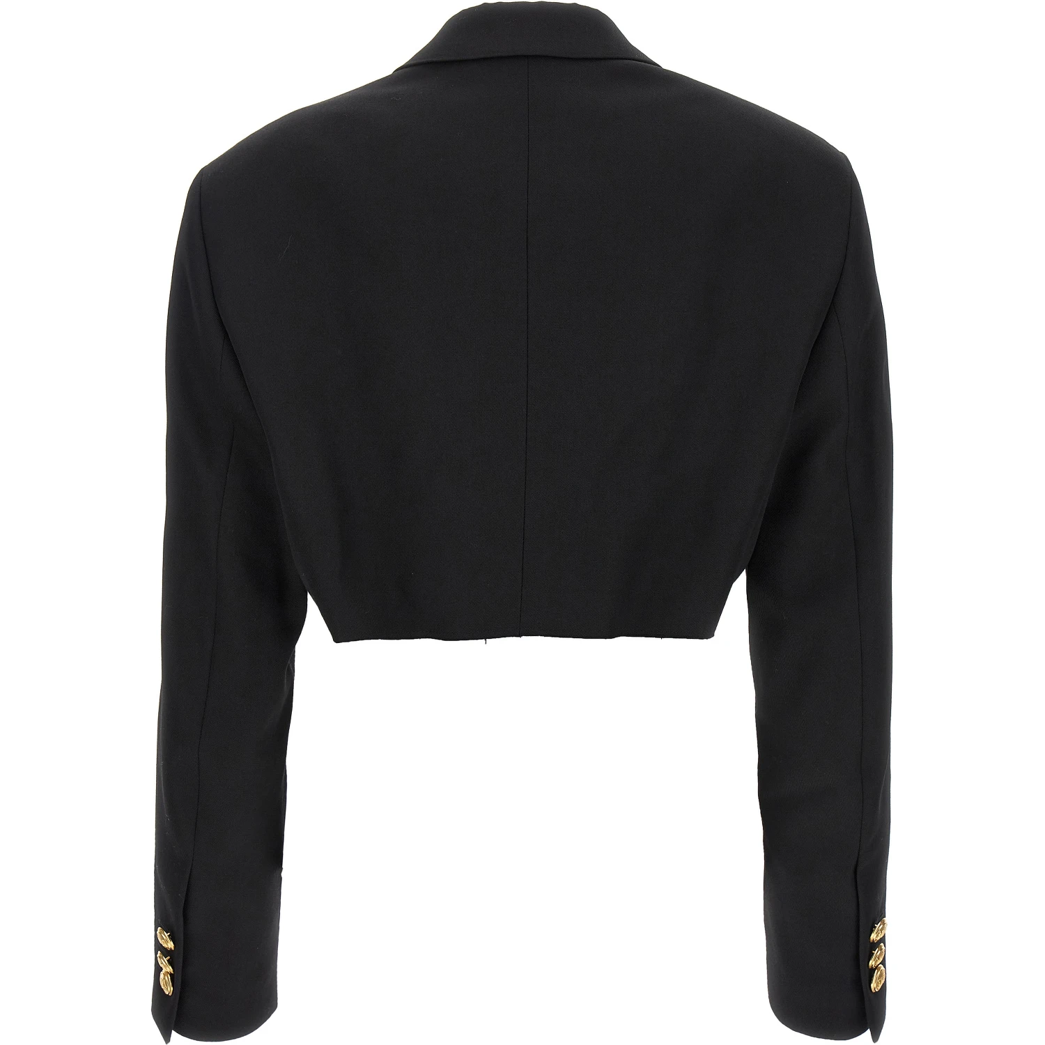 Black Polyester Blazer