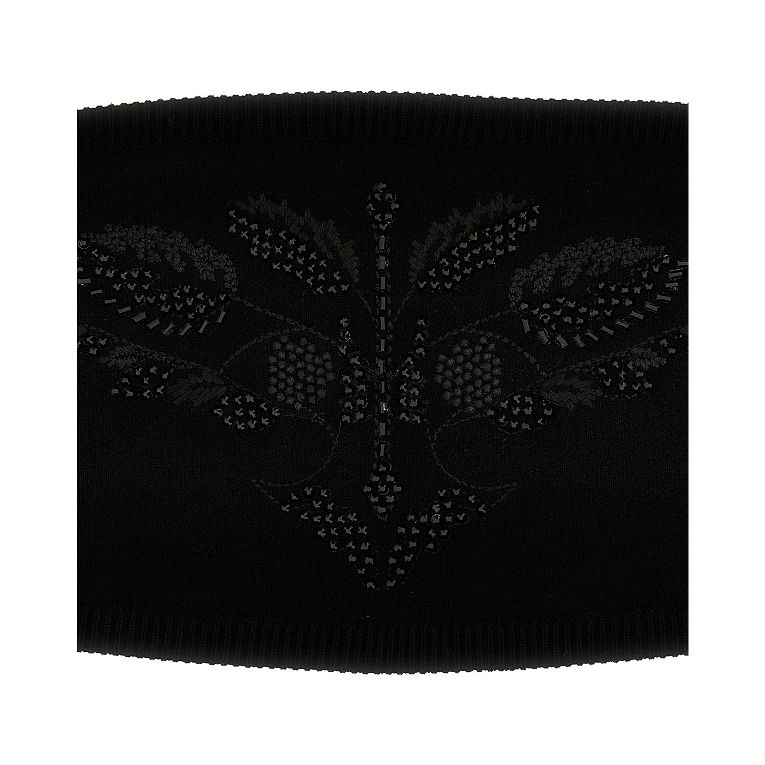 Black Viscose Tank Tops