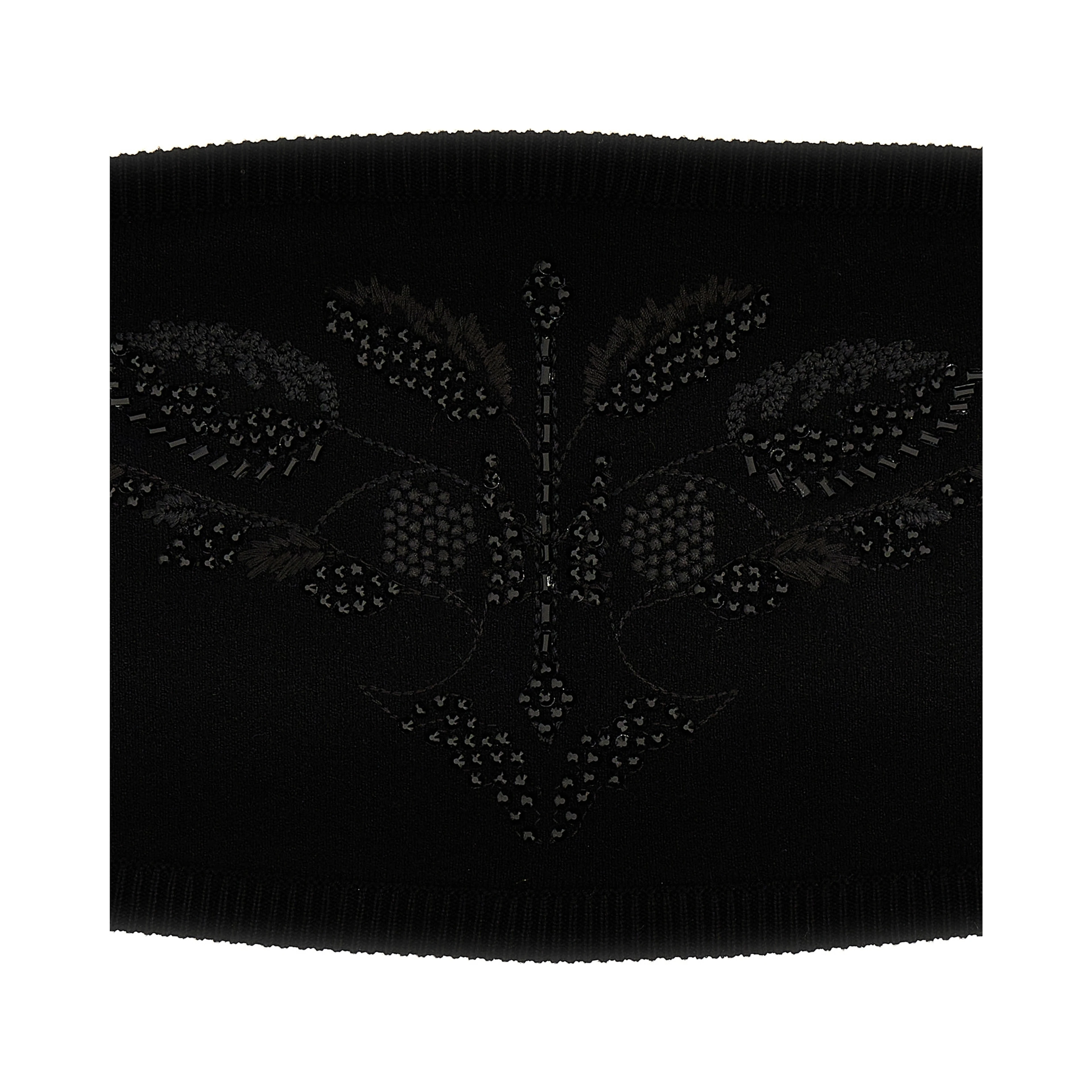 Black Viscose Tank Tops