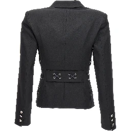 Black Wool Blazer