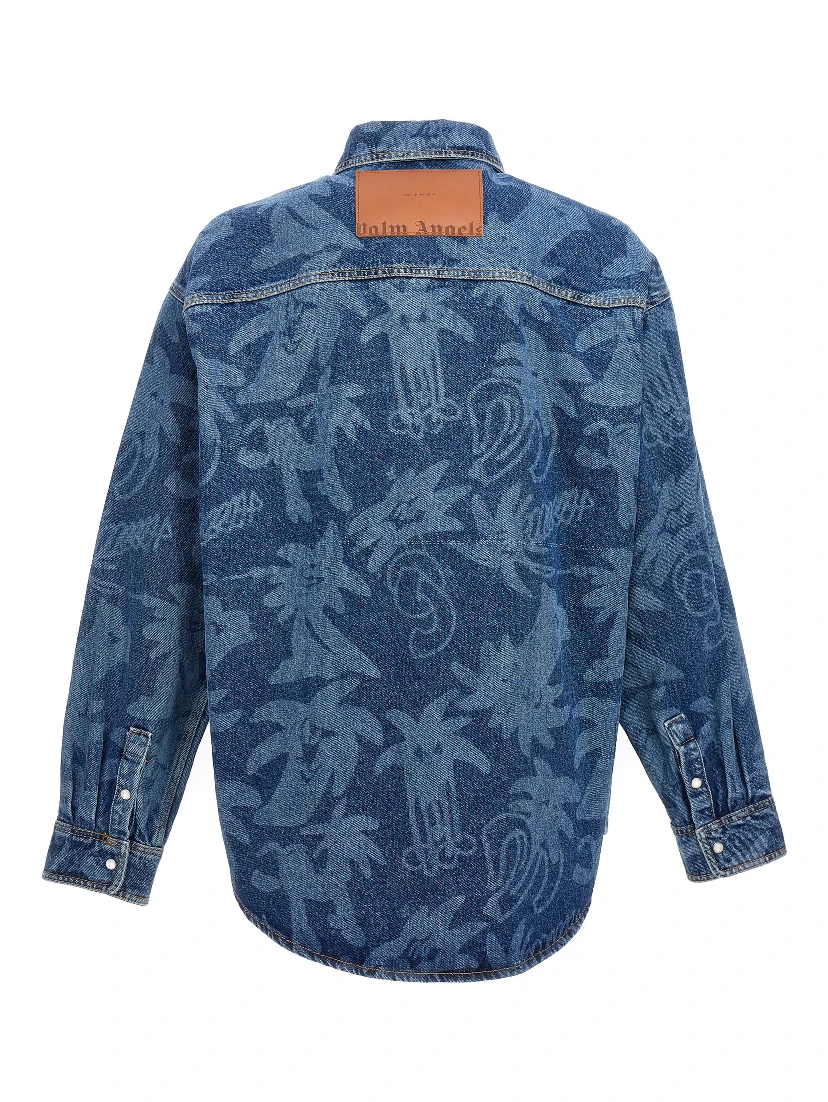 Blue Cotton Denim Jacket