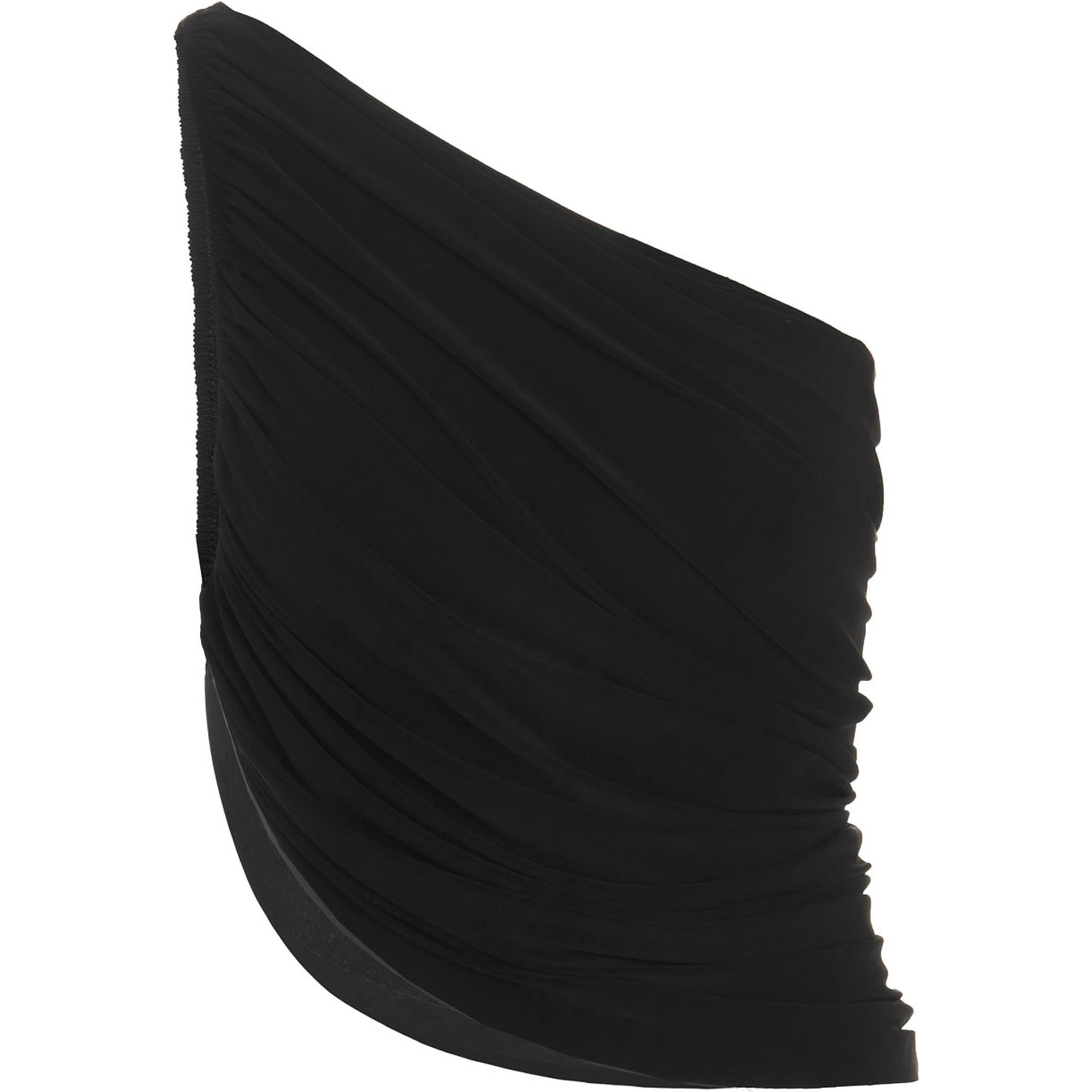 Black Polyamide Tank Tops