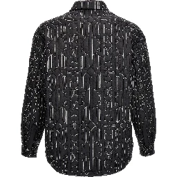 Gray Polyamide Shell Jacket
