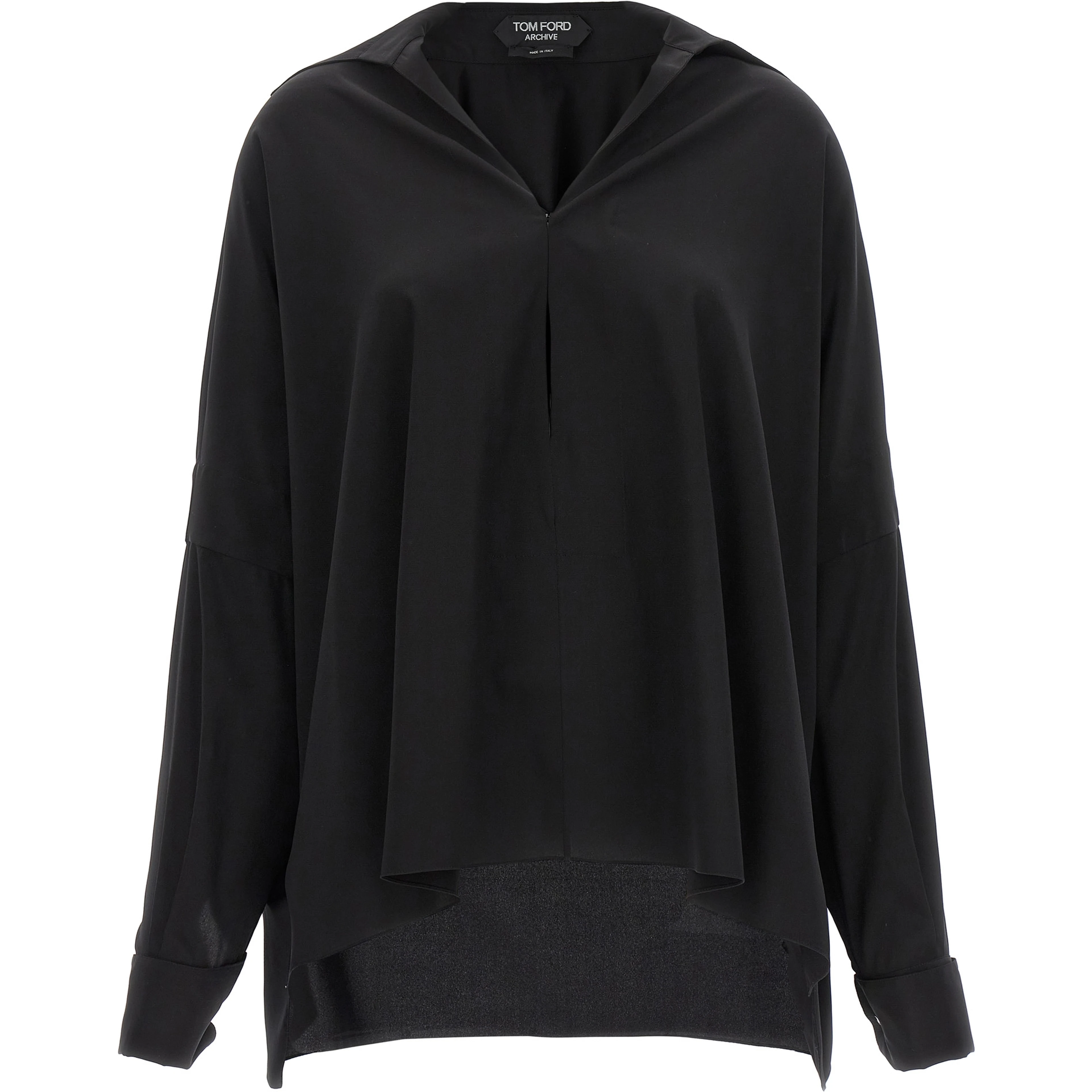 Black Silk Blouse