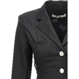 Black Wool Blazer