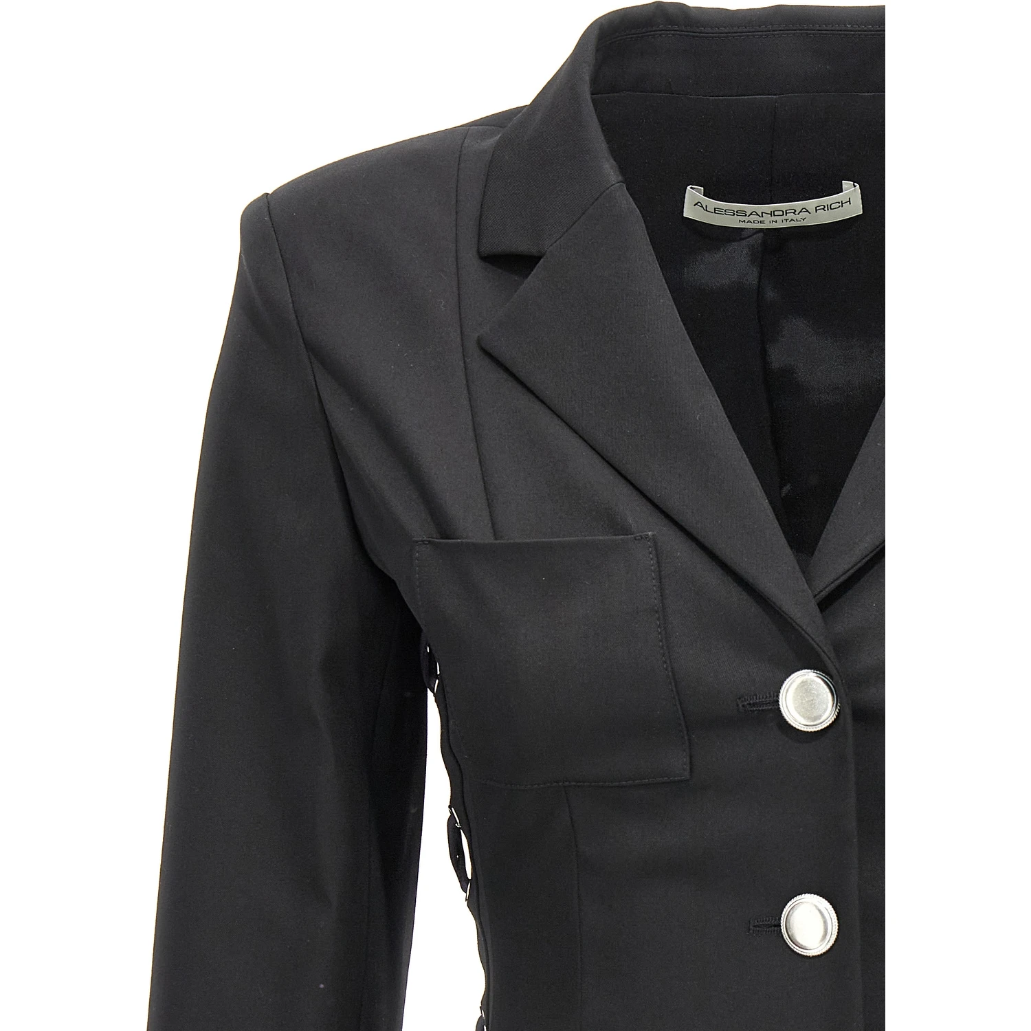Black Wool Blazer