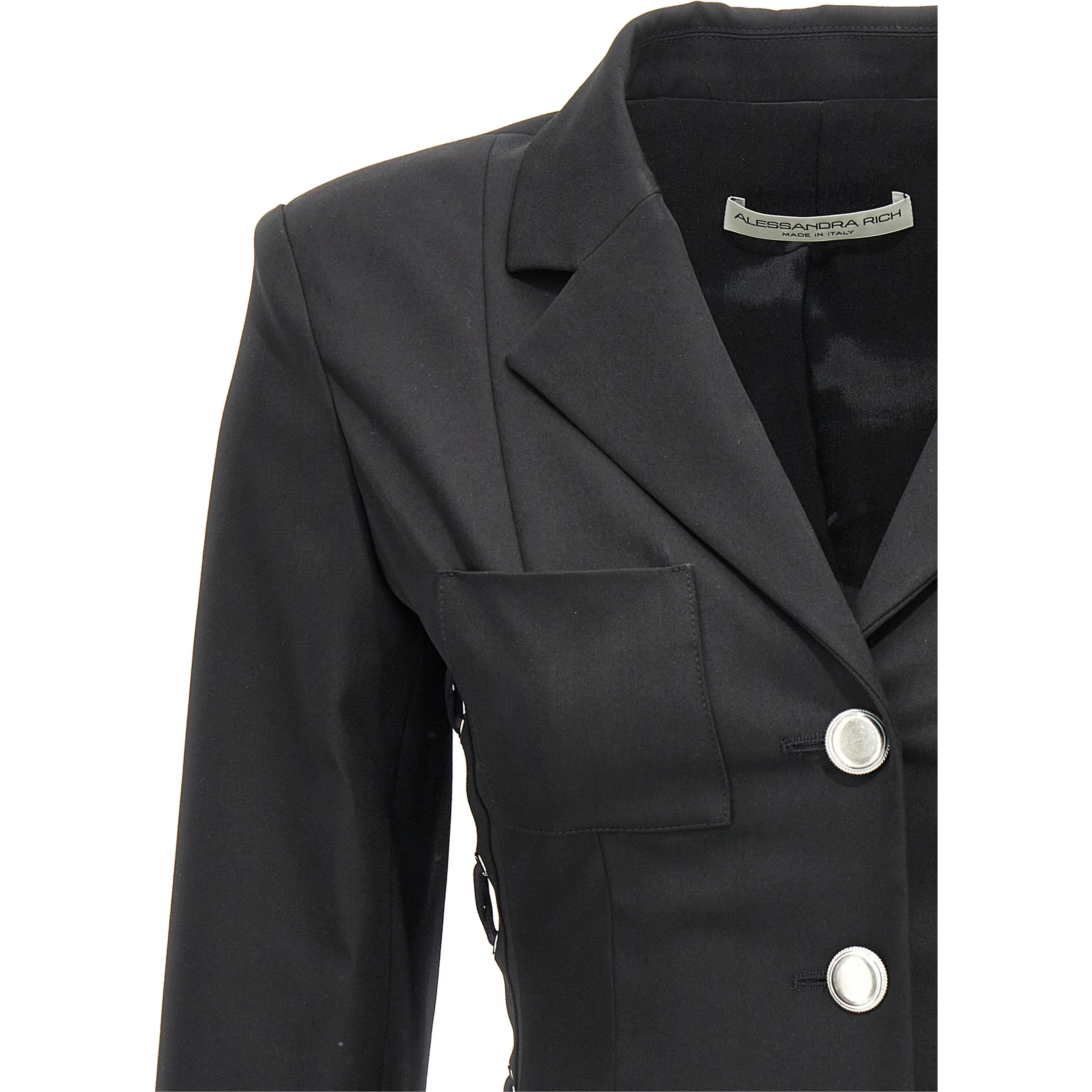 Black Wool Blazer