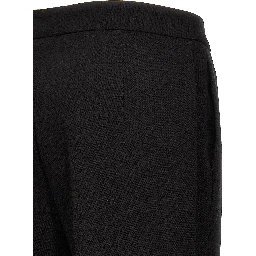 Black Viscose Dress Pants