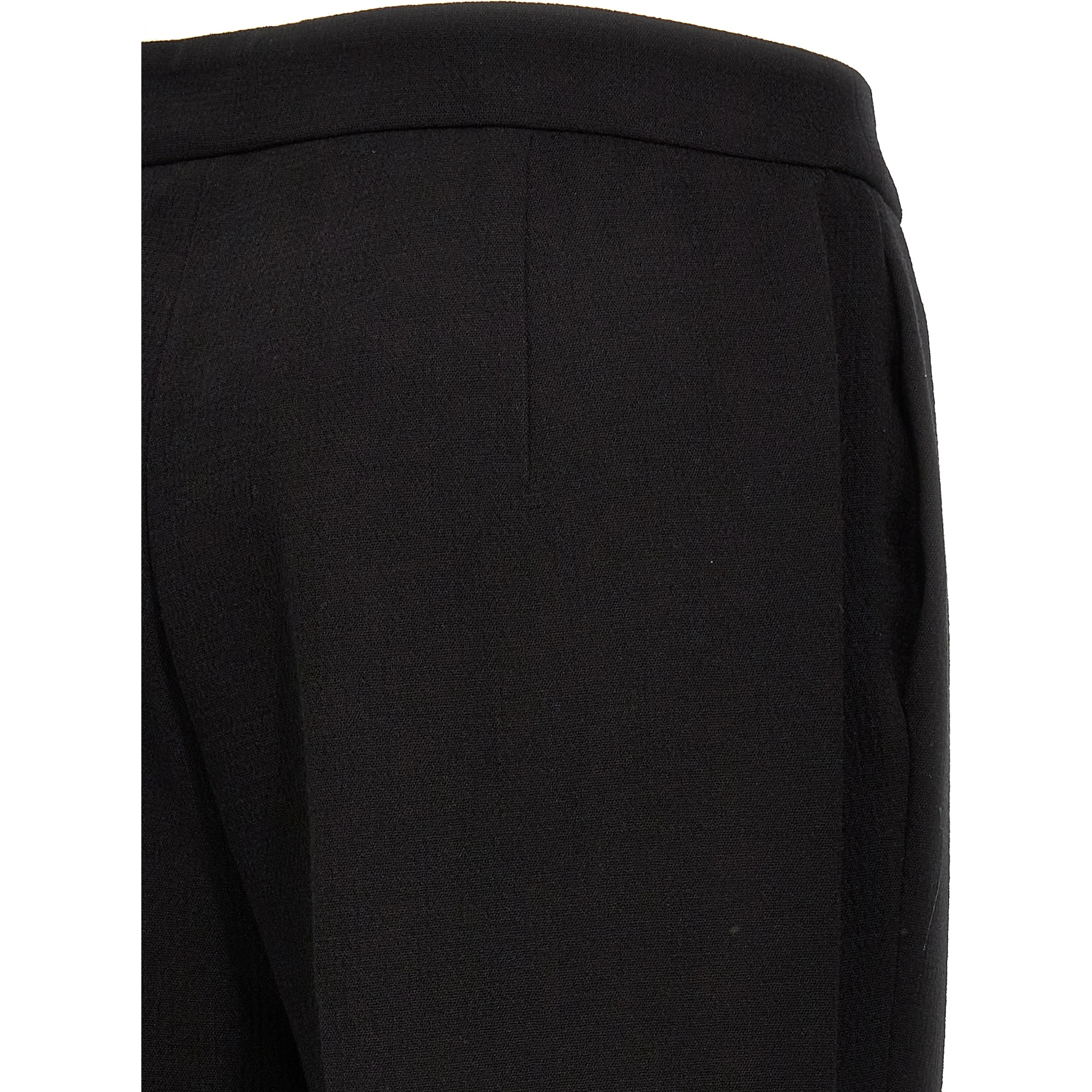 Black Viscose Dress Pants