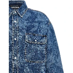 Blue Cotton Denim Jacket
