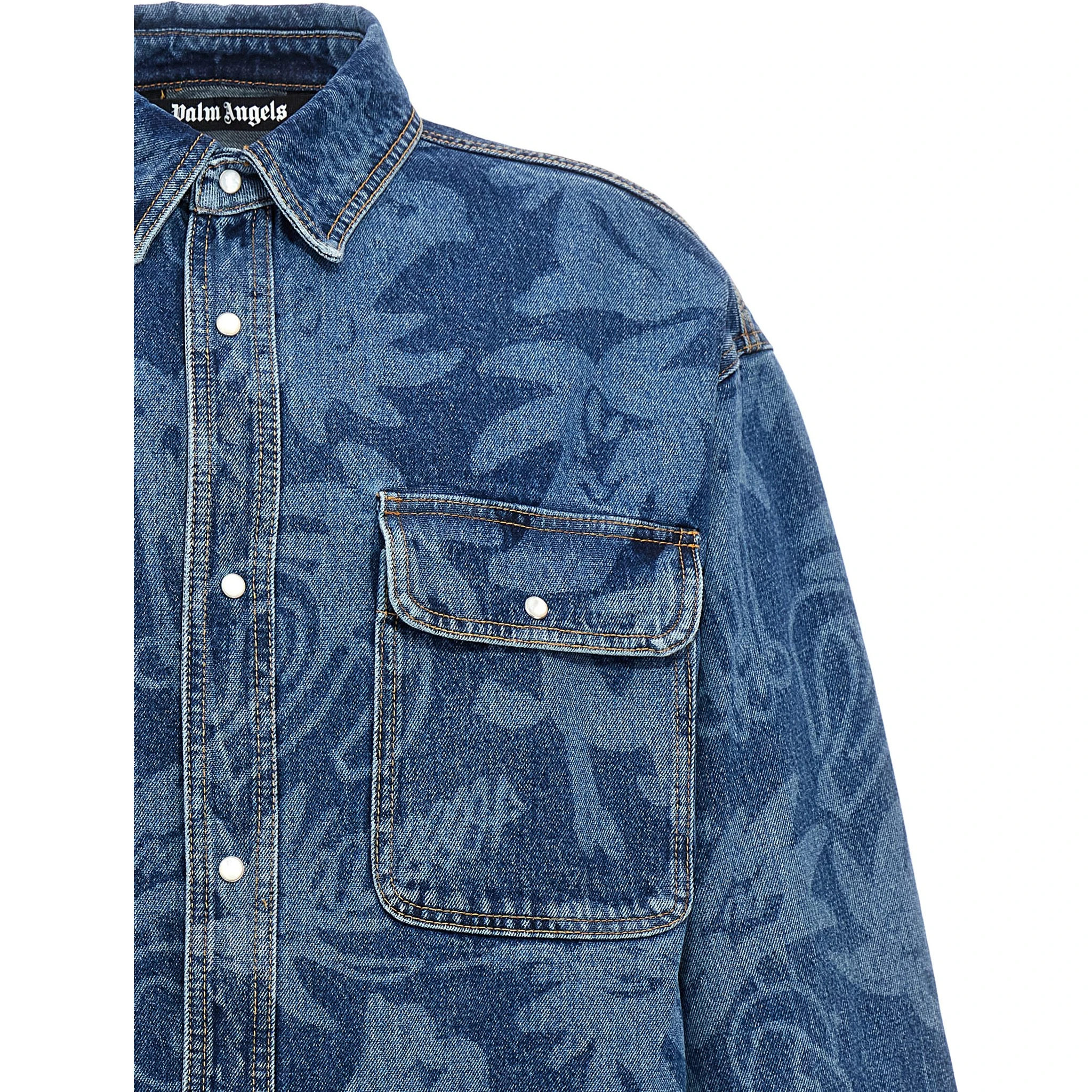 Blue Cotton Denim Jacket