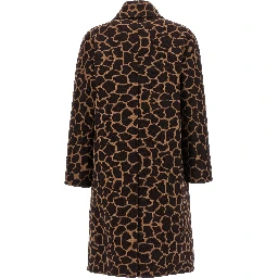 Brown Virgin Wool Coat