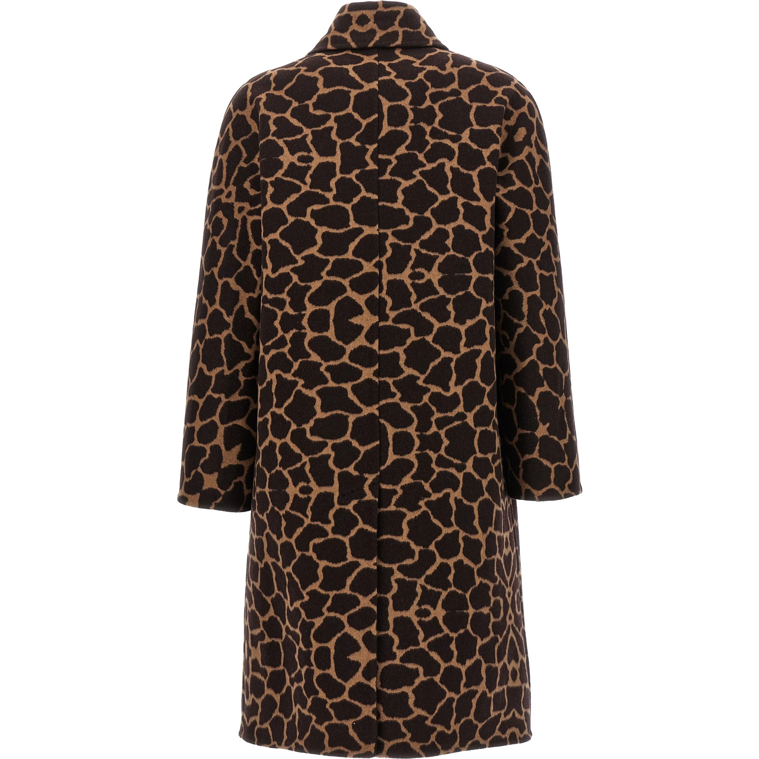 Brown Virgin Wool Coat
