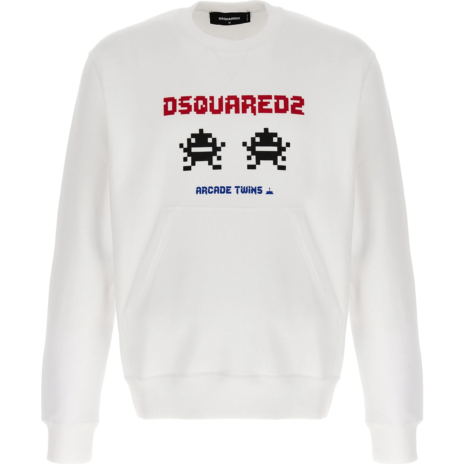 White Cotton Sweatshirt