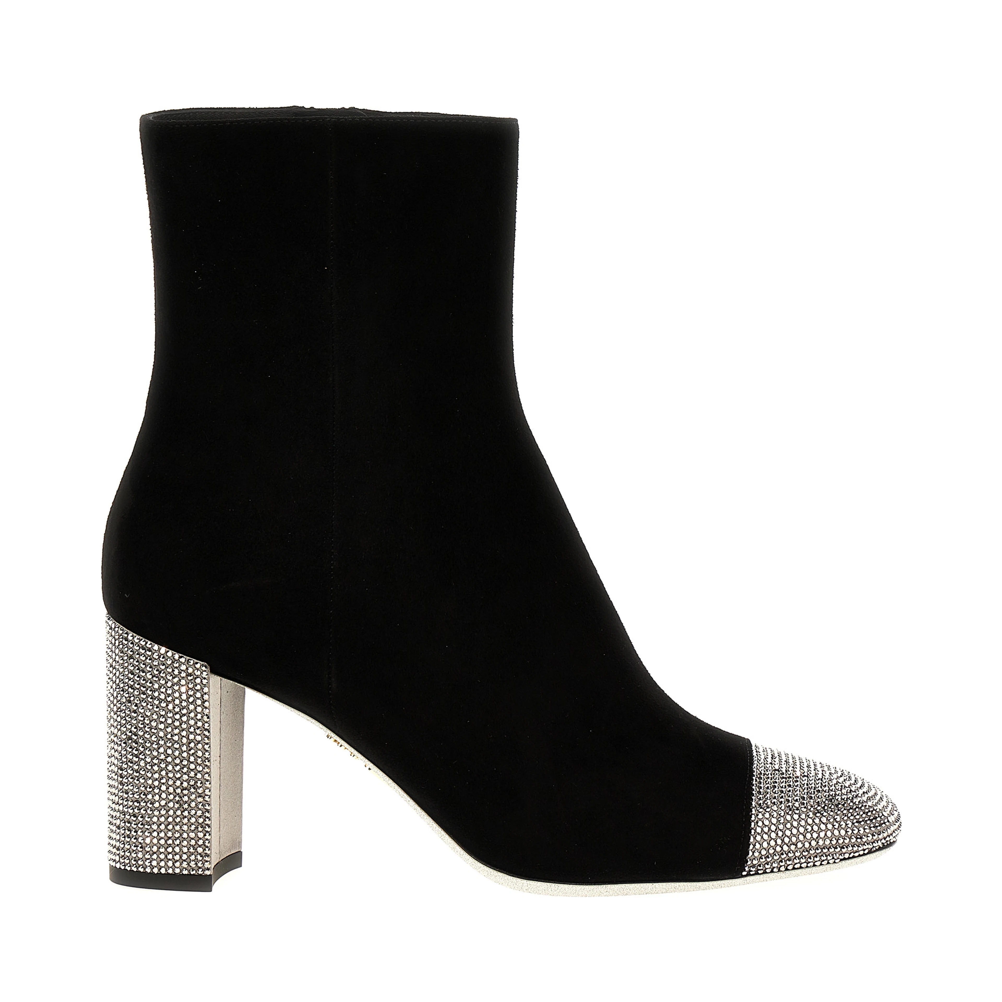 Black Leather Ankle Boots