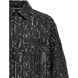 Gray Polyamide Shell Jacket